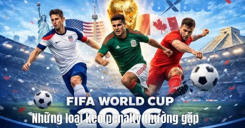 Những loại kèo penalty thường gặp